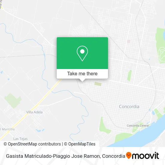 Gasista Matriculado-Piaggio Jose Ramon map