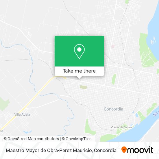 Maestro Mayor de Obra-Perez Mauricio map