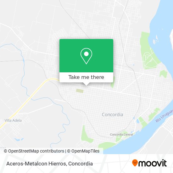 Mapa de Aceros-Metalcon Hierros