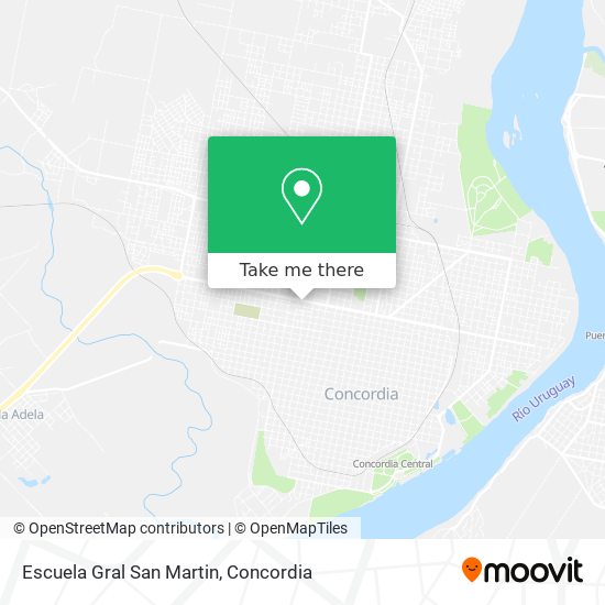 Escuela Gral San Martin map