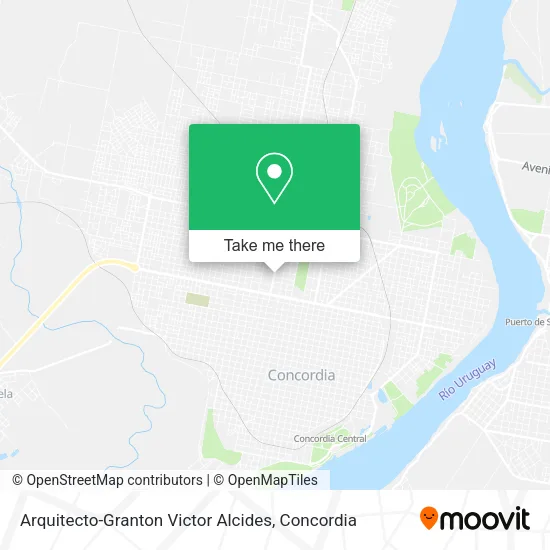 Arquitecto-Granton Victor Alcides map