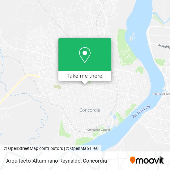 Arquitecto-Altamirano Reynaldo map