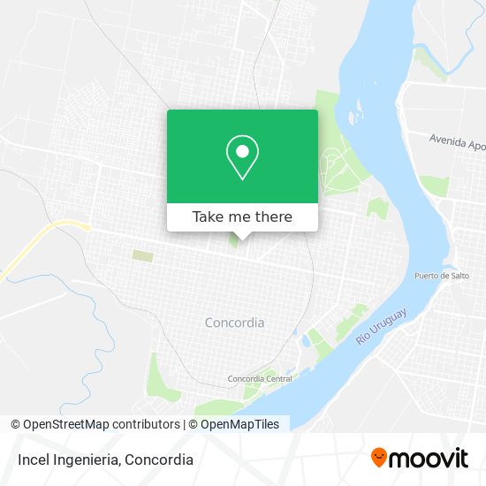 Mapa de Incel Ingenieria