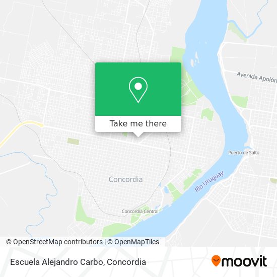 Escuela Alejandro Carbo map