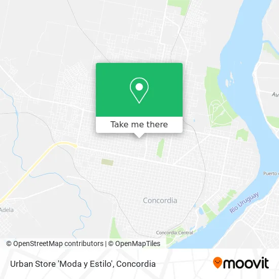 Urban Store 'Moda y Estilo' map