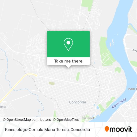 Mapa de Kinesiologo-Cornalo Maria Teresa