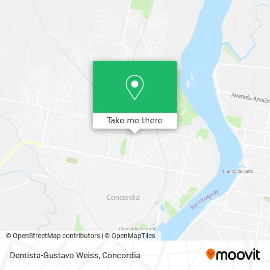 Dentista-Gustavo Weiss map