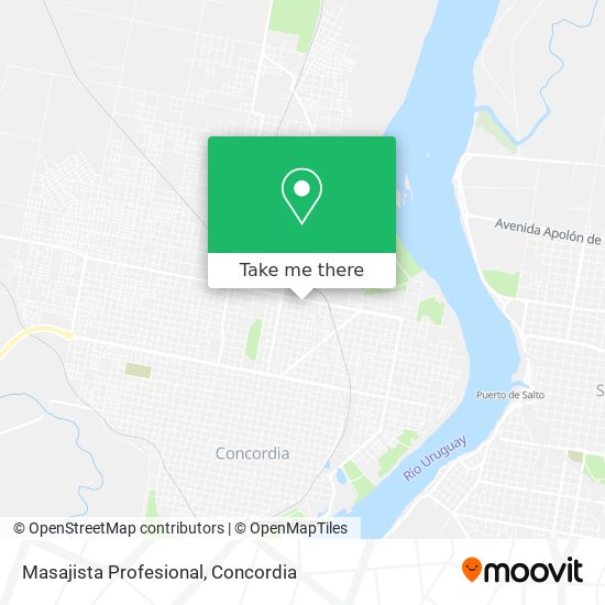 Masajista Profesional map