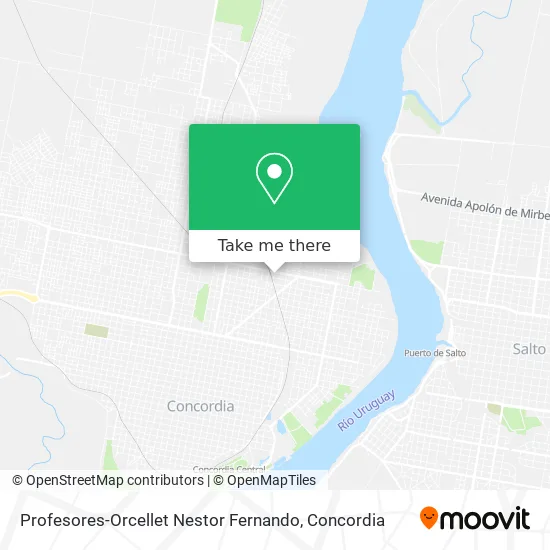 Profesores-Orcellet Nestor Fernando map