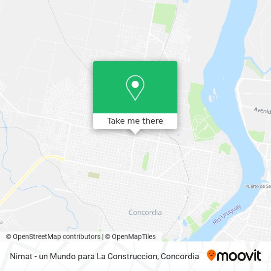 Nimat - un Mundo para La Construccion map