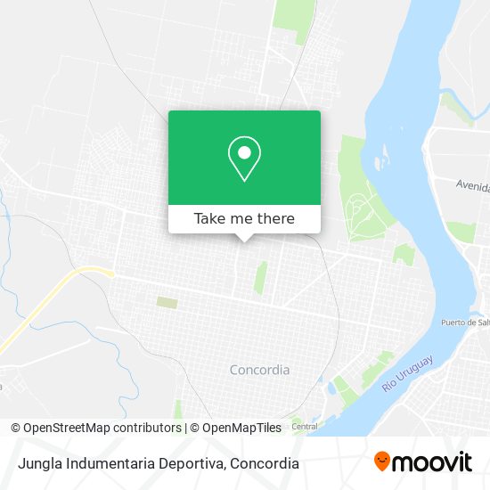 Jungla Indumentaria Deportiva map