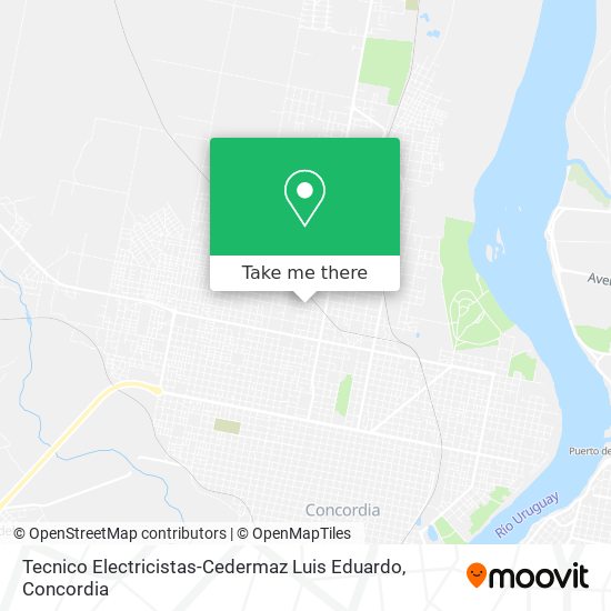 Tecnico Electricistas-Cedermaz Luis Eduardo map