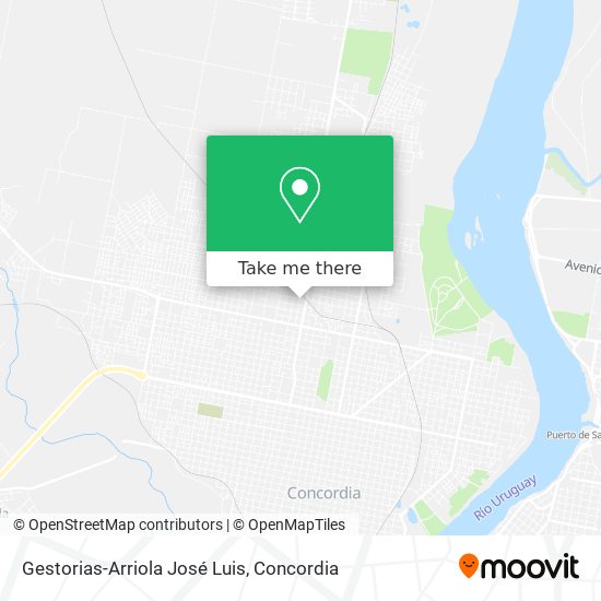 Gestorias-Arriola José Luis map
