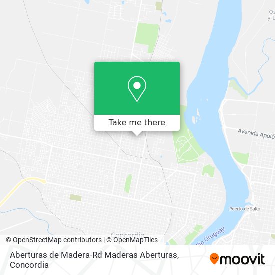 Aberturas de Madera-Rd Maderas Aberturas map