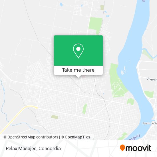 Mapa de Relax Masajes