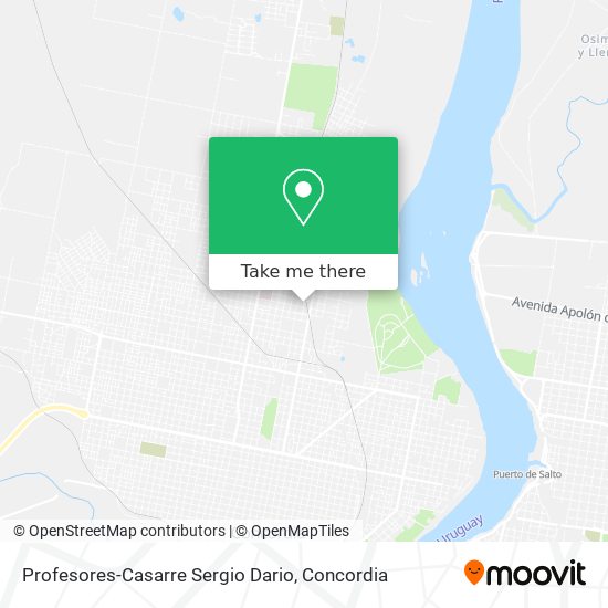 Mapa de Profesores-Casarre Sergio Dario