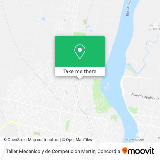 Mapa de Taller Mecanico y de Competicion Mertin
