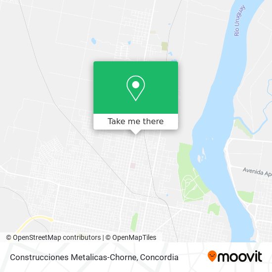 Construcciones Metalicas-Chorne map
