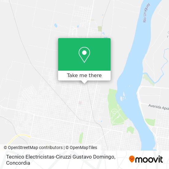 Tecnico Electricistas-Ciruzzi Gustavo Domingo map