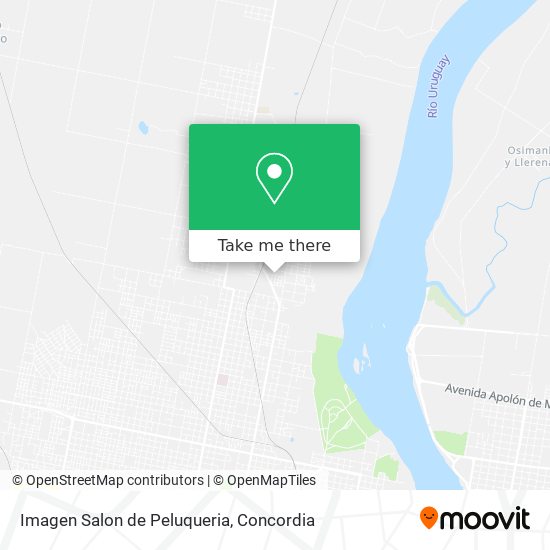 Mapa de Imagen Salon de Peluqueria