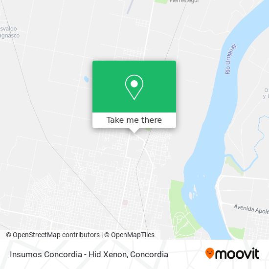 Mapa de Insumos Concordia - Hid Xenon