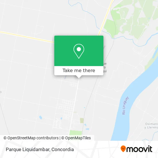 Parque Liquidambar map