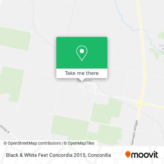Black & White Fest Concordia 2015 map