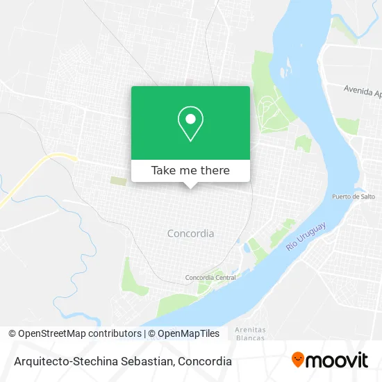 Arquitecto-Stechina Sebastian map