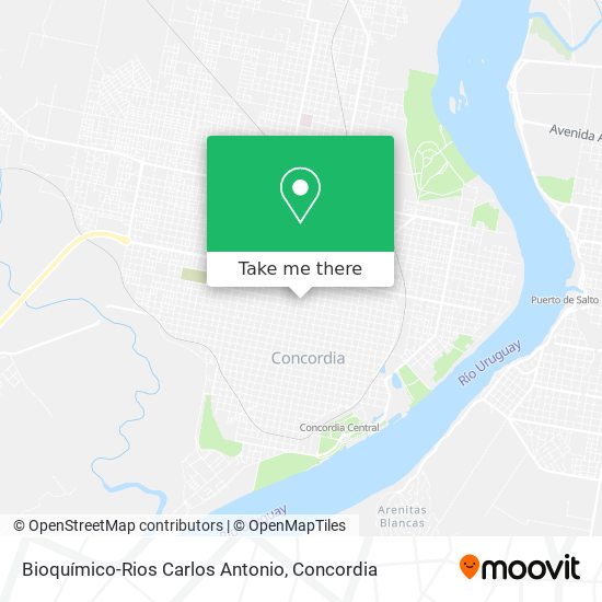 Mapa de Bioquímico-Rios Carlos Antonio