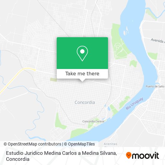 Estudio Juridico Medina Carlos a Medina Silvana map