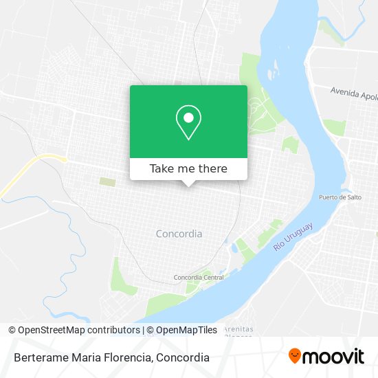 Mapa de Berterame Maria Florencia