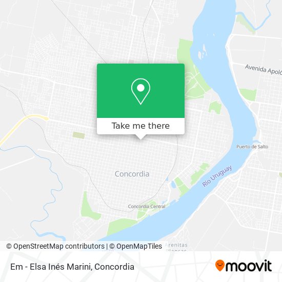 Em - Elsa Inés Marini map