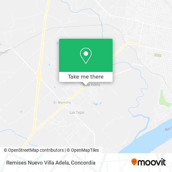 Remises Nuevo Villa Adela map