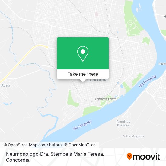 Neumonólogo-Dra. Stempels María Teresa map