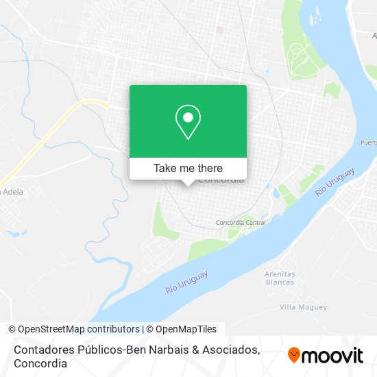 Contadores Públicos-Ben Narbais & Asociados map