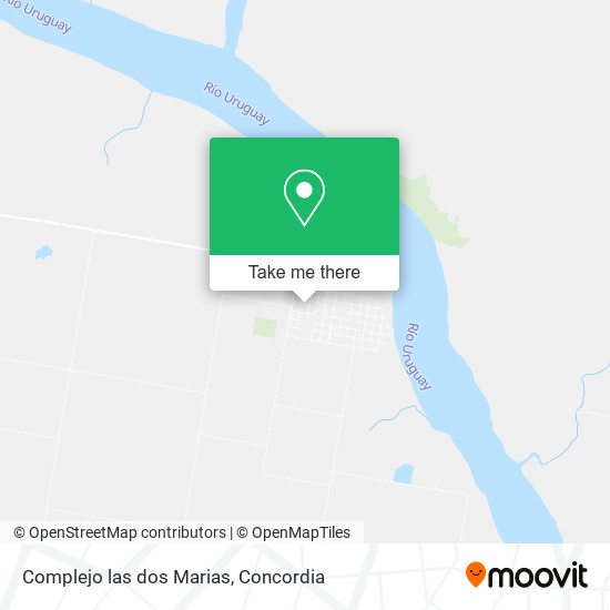 Complejo las dos Marias map