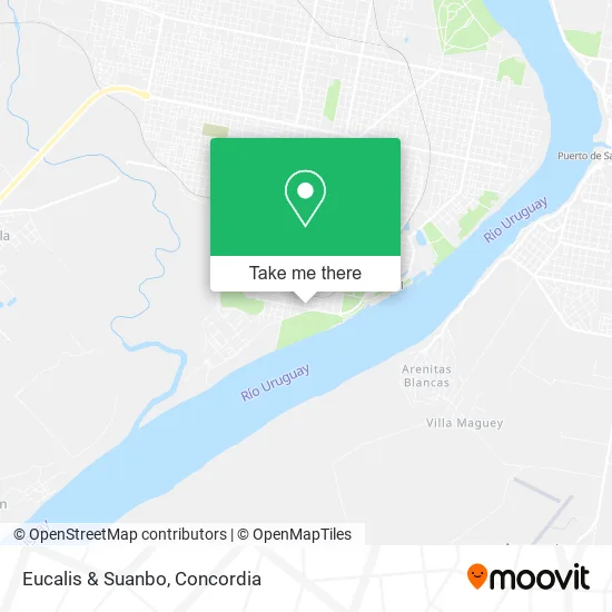 Mapa de Eucalis & Suanbo