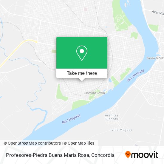 Mapa de Profesores-Piedra Buena Maria Rosa