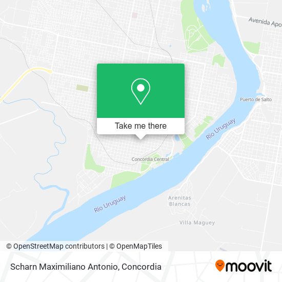 Scharn Maximiliano Antonio map