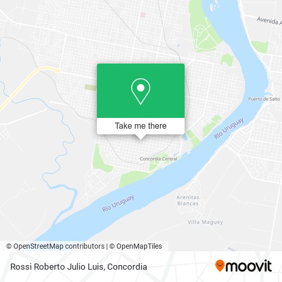 Mapa de Rossi Roberto Julio Luis