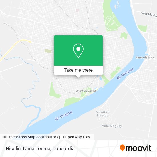 Nicolini Ivana Lorena map