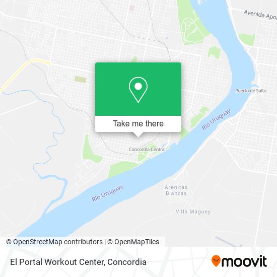 Mapa de El Portal Workout Center
