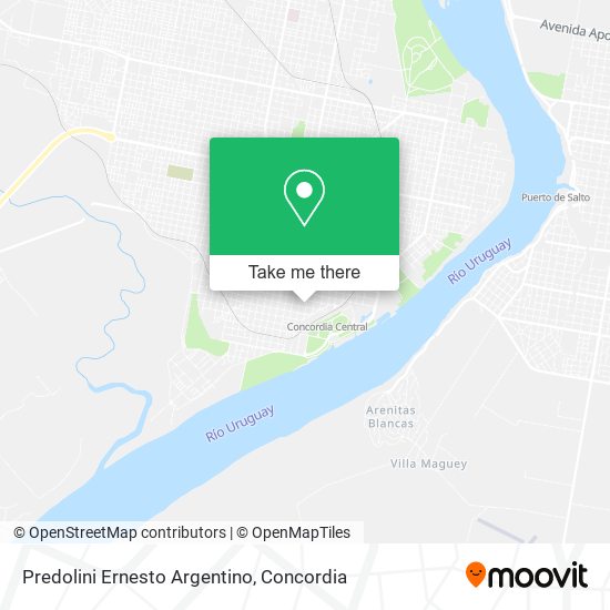 Mapa de Predolini Ernesto Argentino