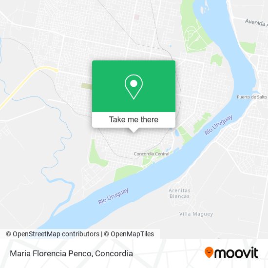 Maria Florencia Penco map