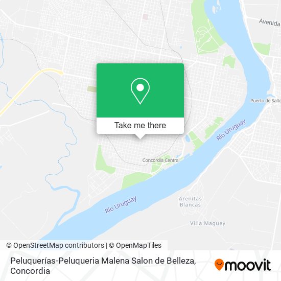 Peluquerías-Peluqueria Malena Salon de Belleza map