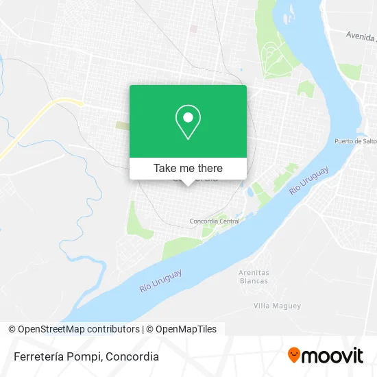 Ferretería Pompi map