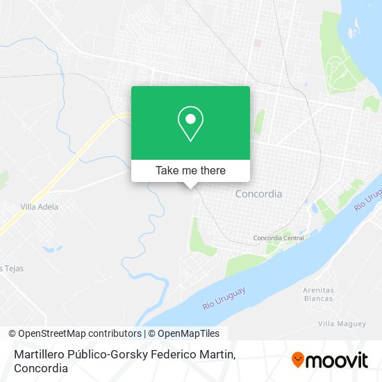 Martillero Público-Gorsky Federico Martin map