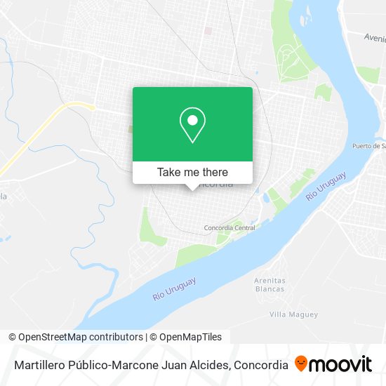Martillero Público-Marcone Juan Alcides map
