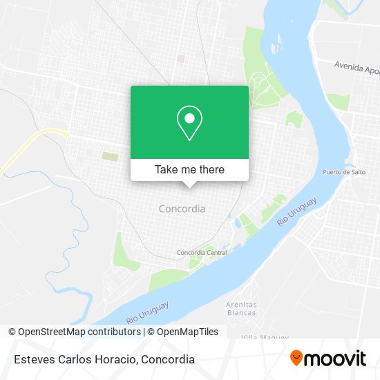 Esteves Carlos Horacio map