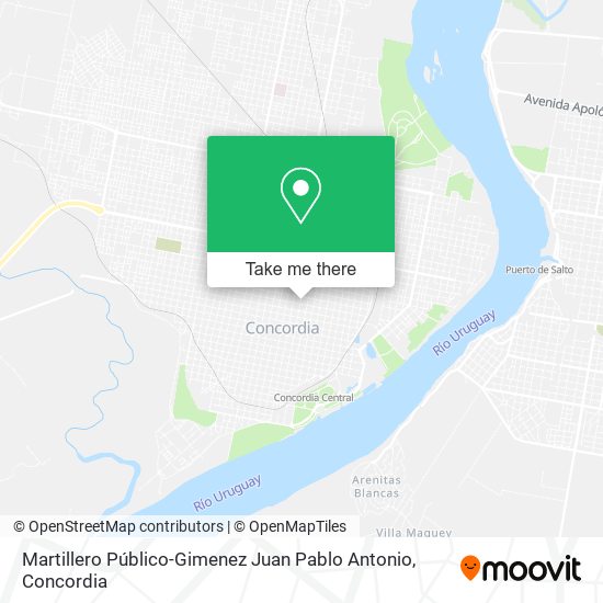 Martillero Público-Gimenez Juan Pablo Antonio map